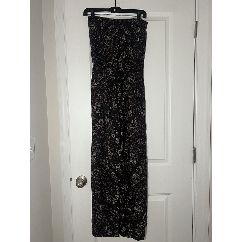 Abercrombie & Fitch Women's Jumpsuit Small Elastic Waist Boho Strapless